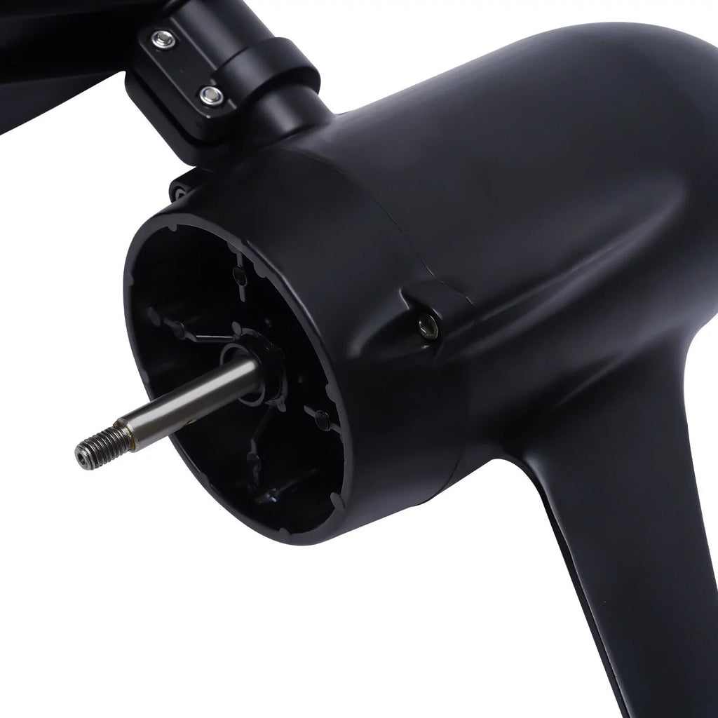 Miumaeov 10HP Electric Outboard Engine 60V 2200W Brushless Trolling Motor Jet Pump Propeller Fishing Boat Engine for Small Water Vehicles Inflatable Boats Canoes Aluminum Fishing Boats