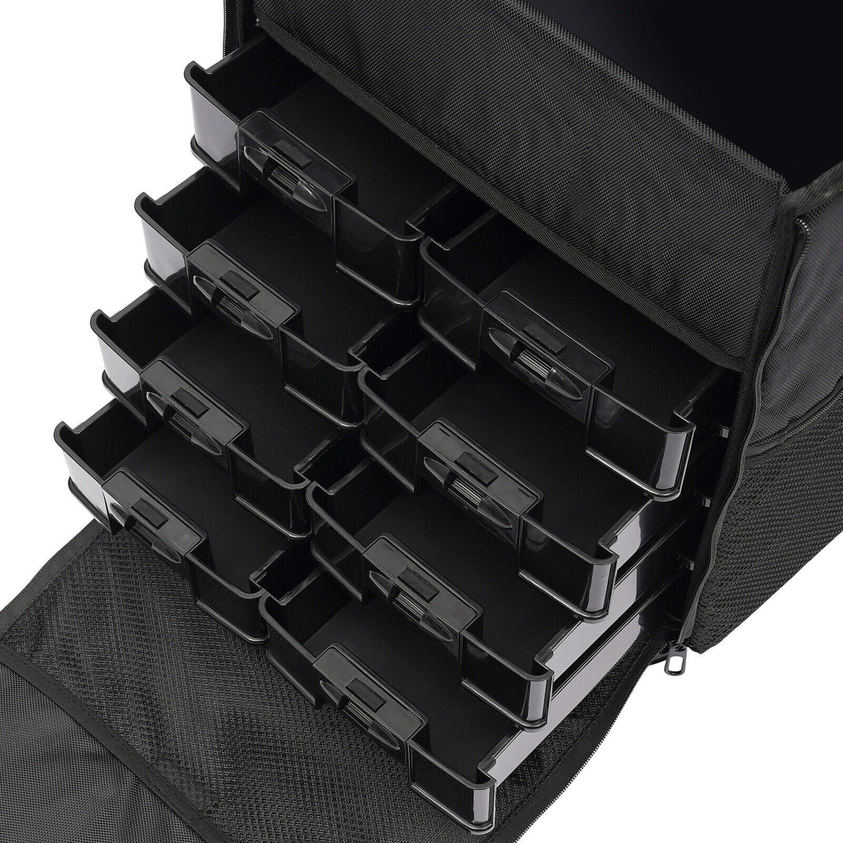 PRO Rolling Makeup Train Case Cosmetic Trolley Makeup Storage Modern