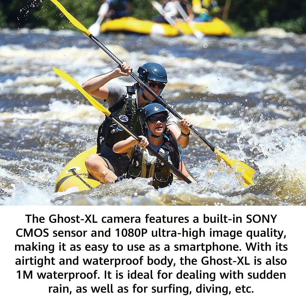 Drift Ghost XL Sports Cameras, 9 Hour Battery Life Waterproof Support External Mic
