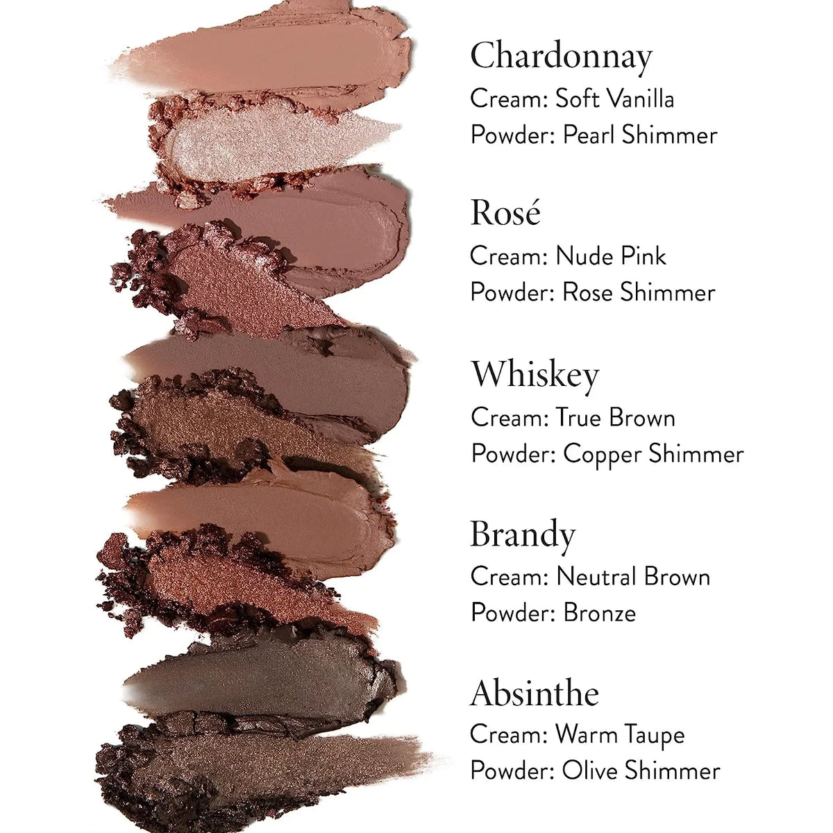 LAURA GELLER NEW YORK Make It A Double Dual-Ended Eyeshadow - Rosé - Cream Eyeshadow Stick + Matching Powder Eyeshadow - Crease-Proof and Smudge-Proof