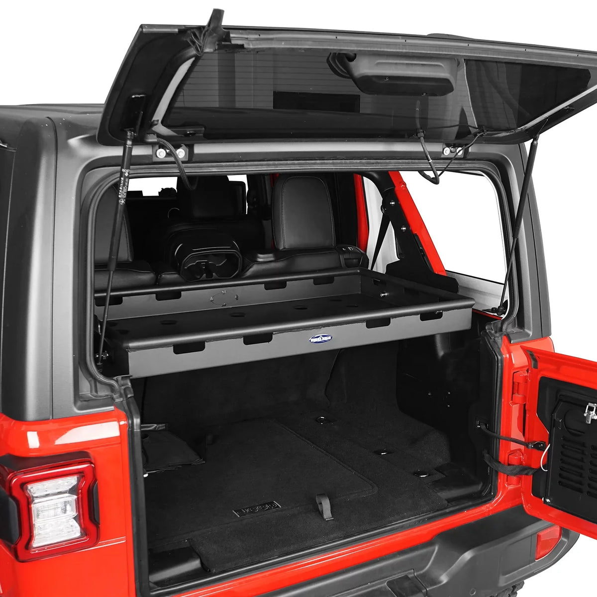 Hooke Road Cargo Carrier for Hard Top Steel Interior fits Jeep Wrangler JL 2018-2023