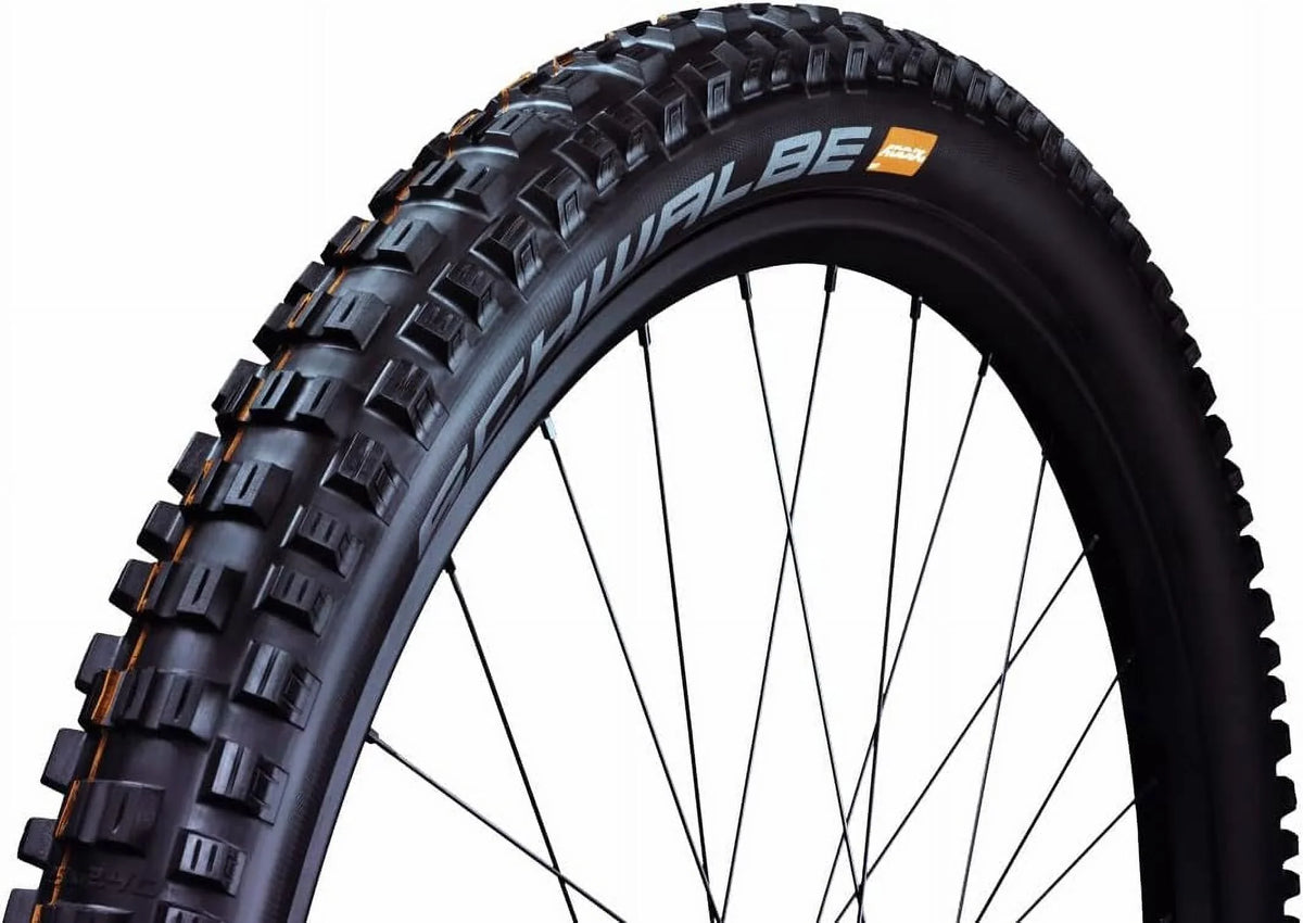 Eddy Current EMTB/MTB And Enduro Tubeless Folding Front Cycle Tire | Multiple Sizes | Evolution, Super Trail, Addix Soft | Black