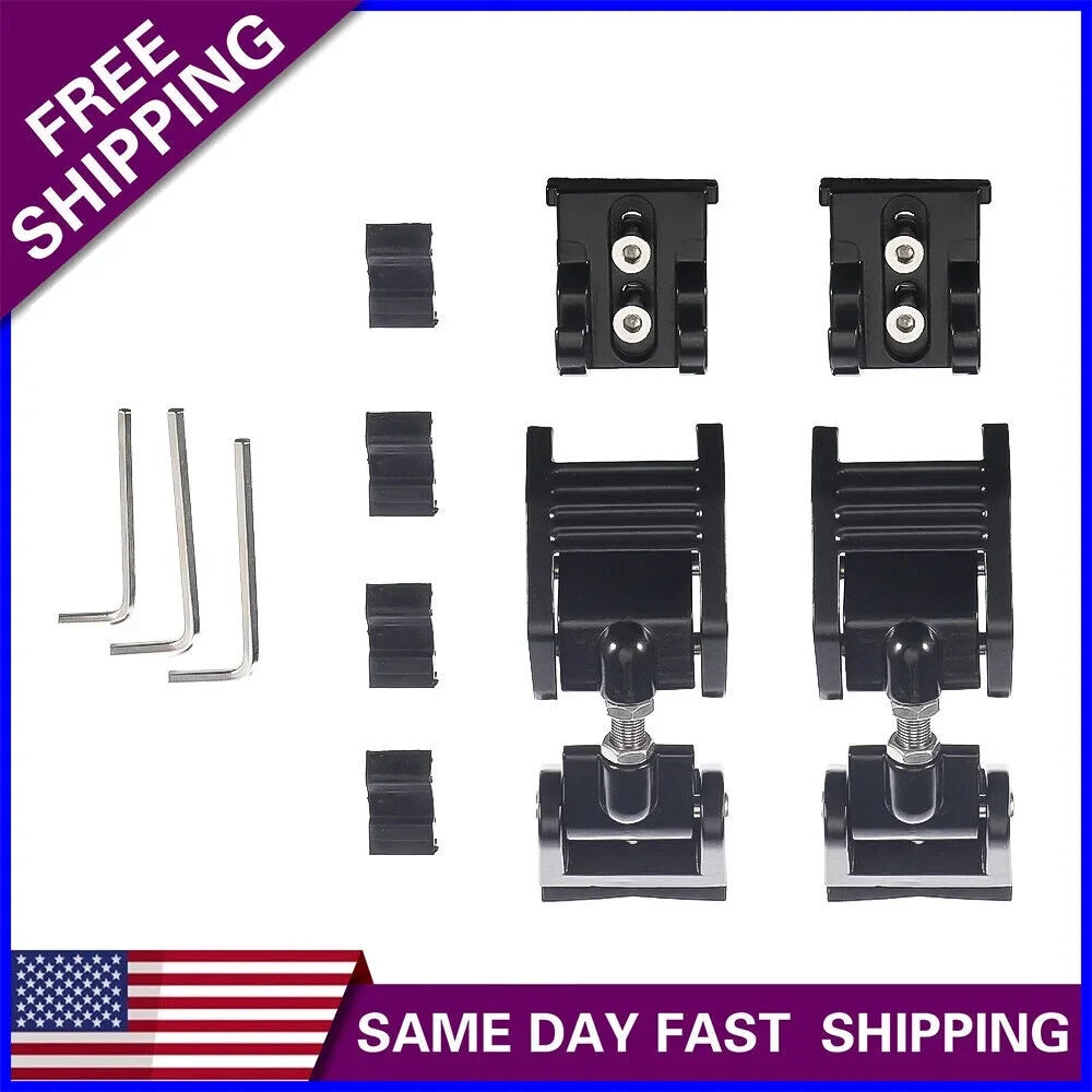 JahyElec Durable Black Hood Latch Lock Catch for Jeep Wrangler JK 07-18 - Secure Your Off-Road Adventures