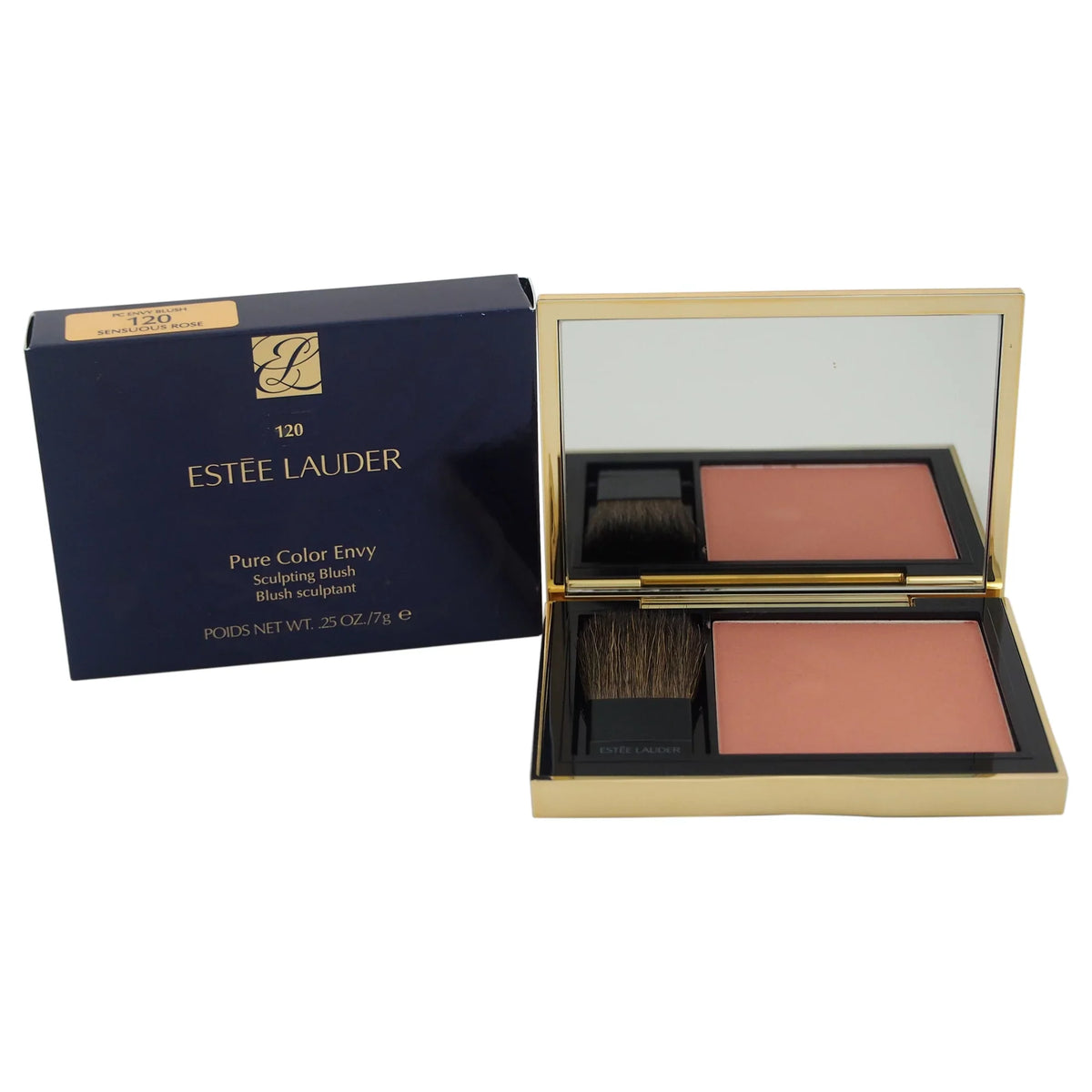 Pure Color Envy Sculpting Blush - # 120 Sensuous Rose by Estee Lauder for Women - 0.25 oz Blush