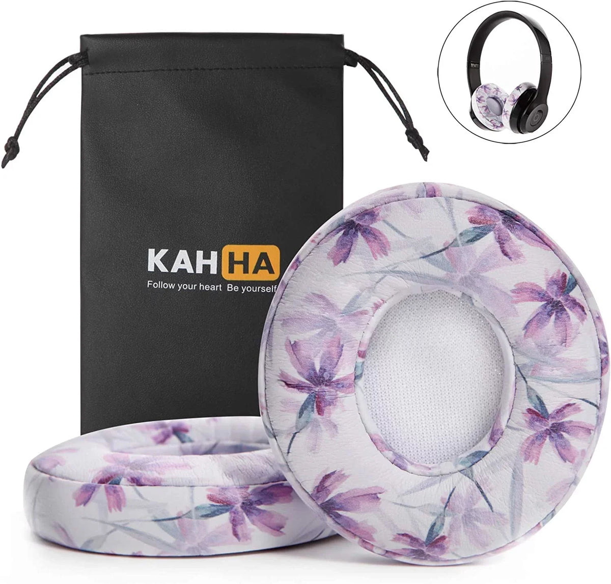 Ear Pads,Replacement earpads with Noise Isolation Memory Foam Ear Cushions Compatible with Beats Solo 2 & 3