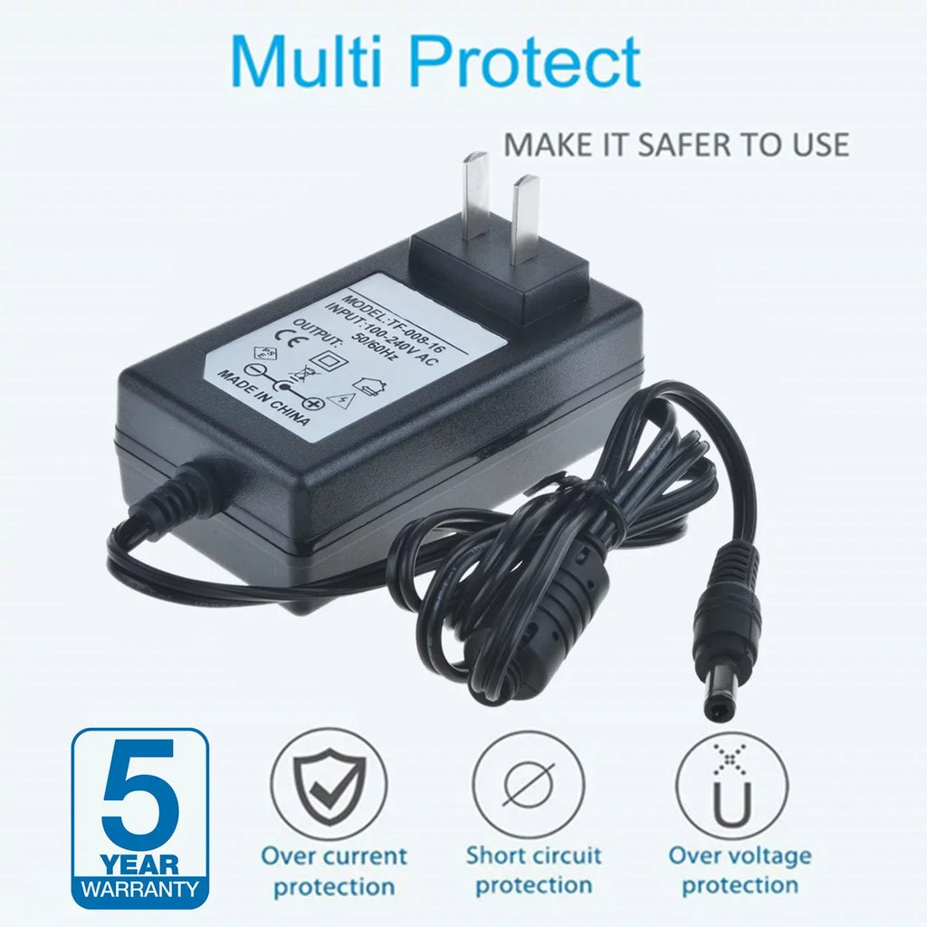 FITE ON Compatible AC Adapter Replacement for Samsung R9250 PowerBot Robotic Vacuum SLPS-601FCOT SLPS-601FC0T