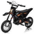 JoyWheels 24V Electric Child Dirt Bicycle, Toy Motorcycle Boys Motor Bicycle, Ages 13 Years +, 13mph, Black