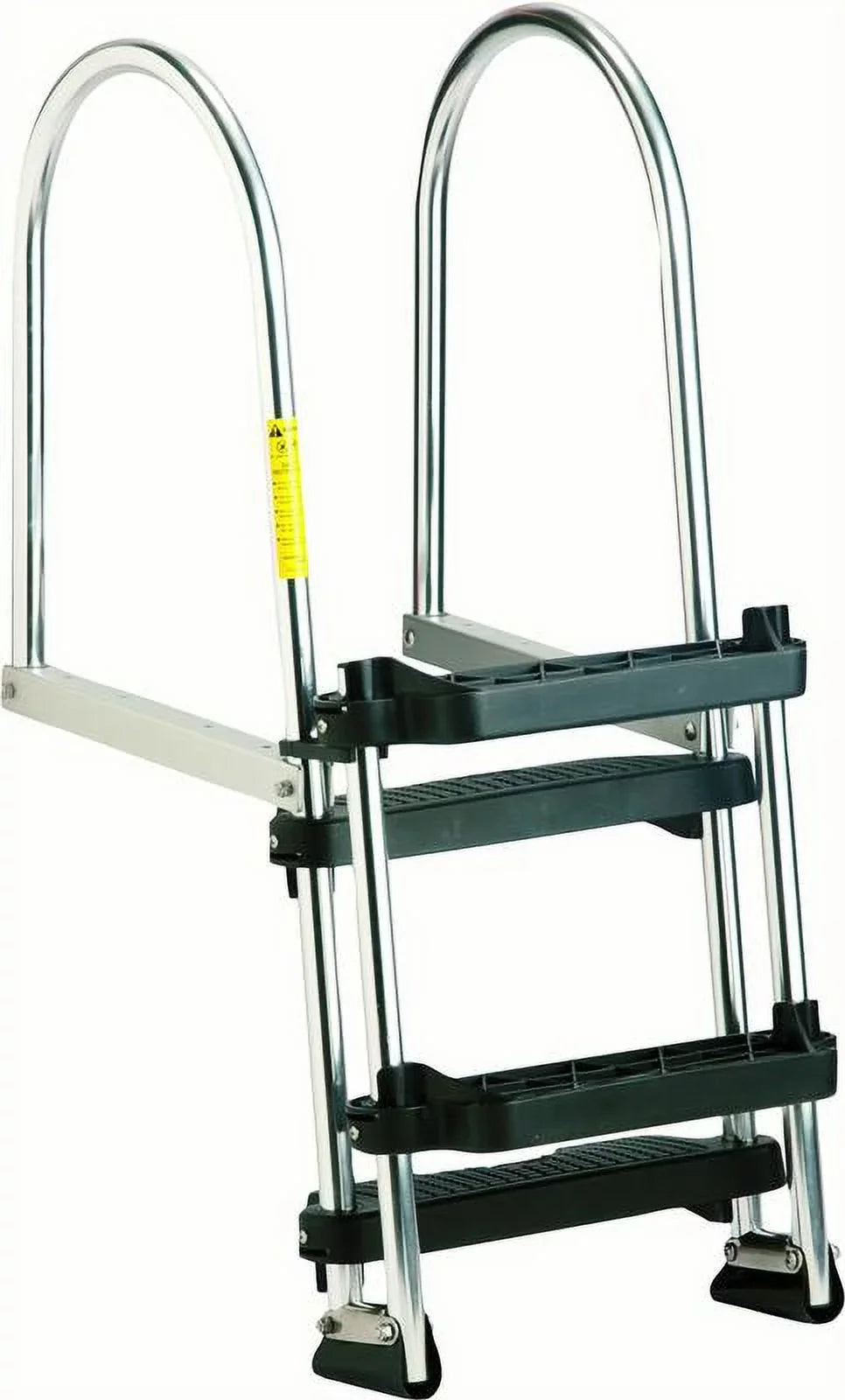 Garelick EEz-In Premium 4-Step Folding Pontoon Transom Boarding Ladder