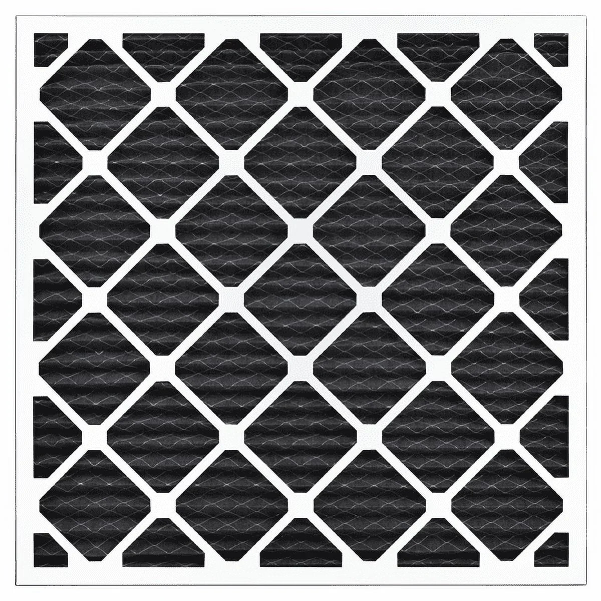 AIRx Filters Odor 25x25x1 Air Filter MERV 8 AC Furnace Pleated Air Filter Replacement Box of 6, Made in the USA