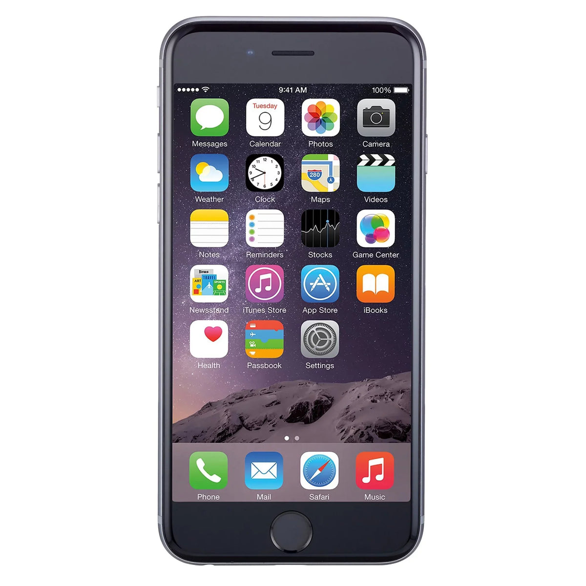 Restored Apple iPhone 6 Plus 64GB Space Gray GSM Unlocked (AT&T + T-Mobile) Smartphone (Refurbished)