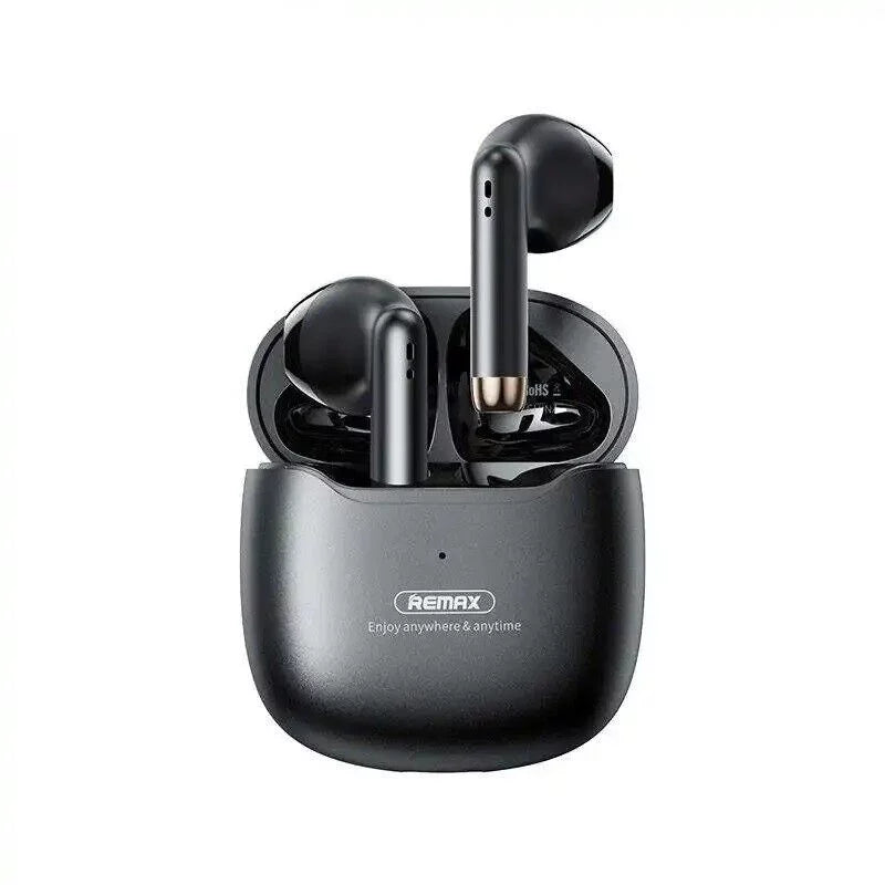 for Sony Xperia 1 III Bluetooth 5.3 Earbuds Stereo Bass, in Ear Noise Cancelling Mic, Earphones IP7 Waterproof Sports, 32H Playtime USB C Mini Charging Case Ear Buds - Black