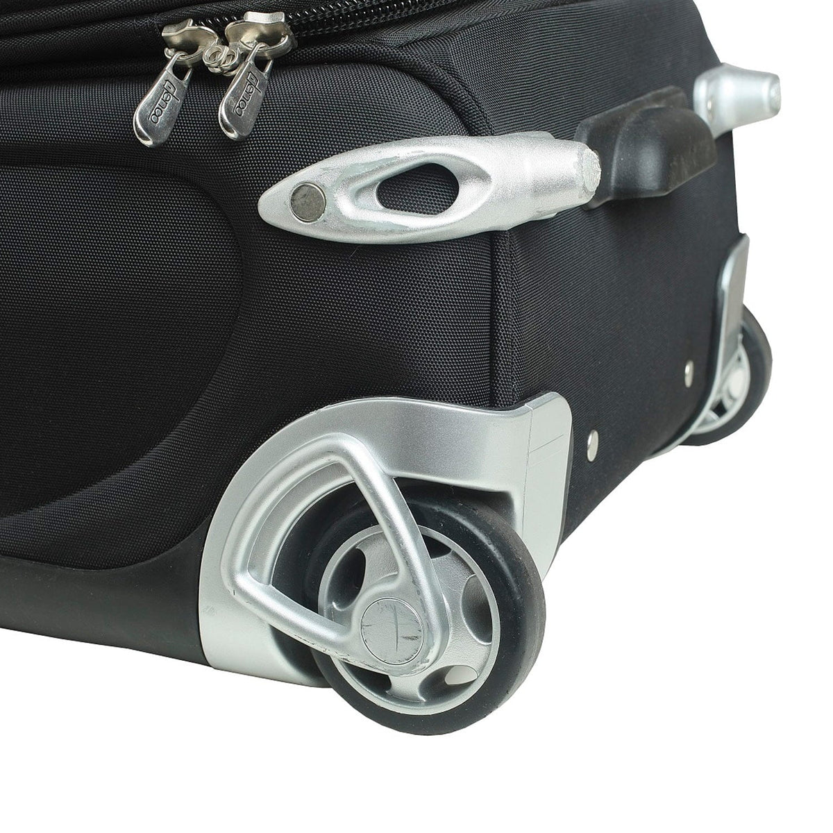 MOJO Black Arkansas Razorbacks 21" Softside Rolling Carry-On Suitcase