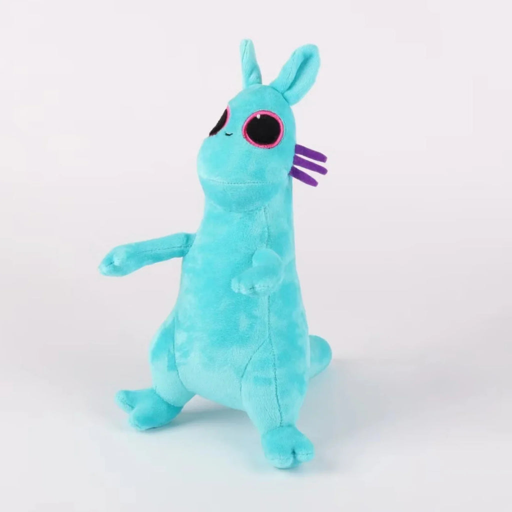 Rain World Slugcat Plush Toy,Cuddly Hot Game Rain World Stuffed Animal Toy Character Pillow, Cute Cartoon Anime Stuffed Animal Figure Pillows Gifts for Kids Birthday Fan Gifts(Green)