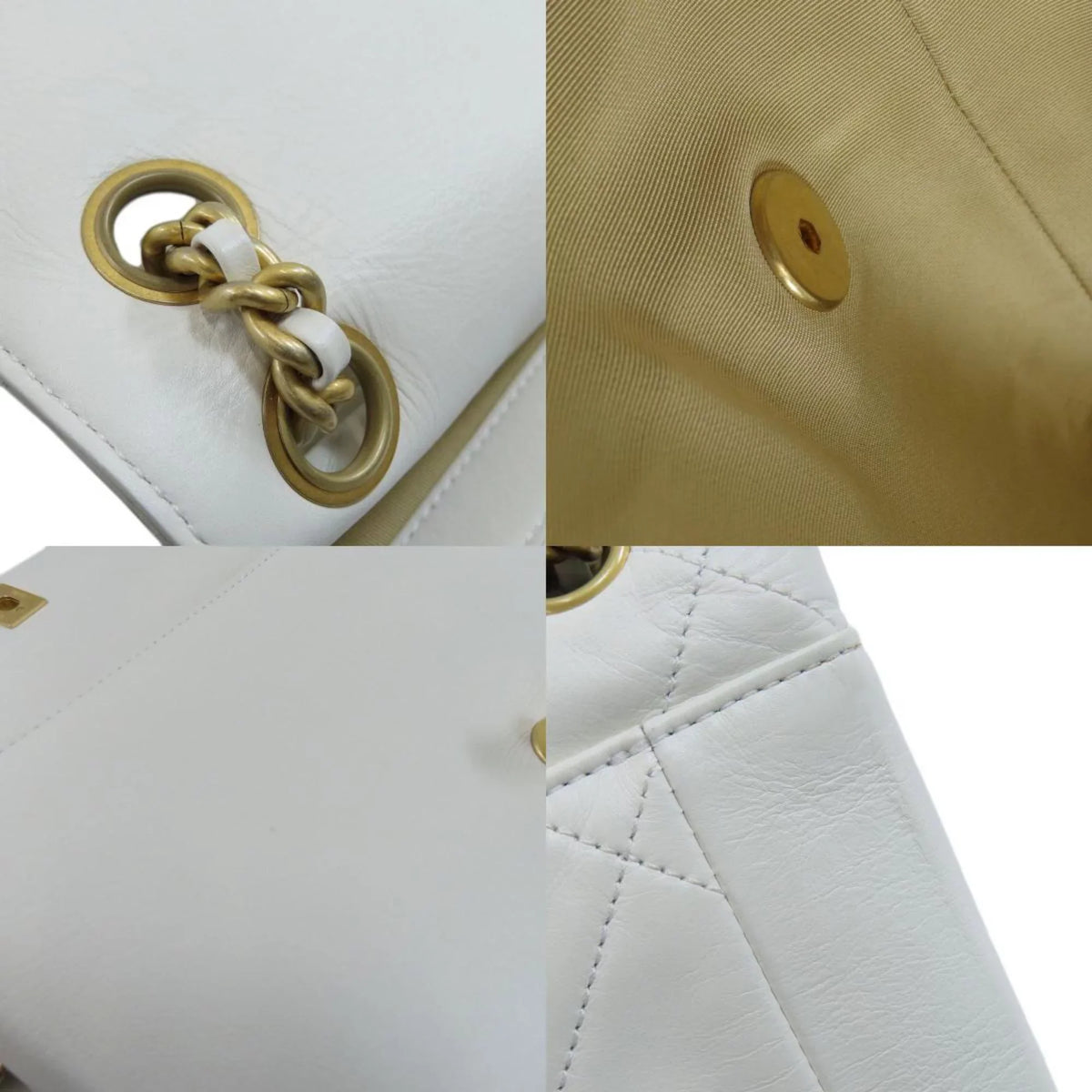 Pre-Owned Chanel Chain Shoulder Matelasse Bag Lambskin Ladies CHANEL (Good)