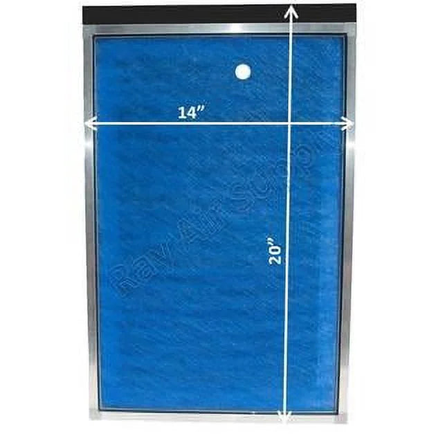 RAYAIR SUPPLY 14x20 Replacement Filter Pads Compatible with Pristine Air Cleaner 14x20 Refills (3 Pack)