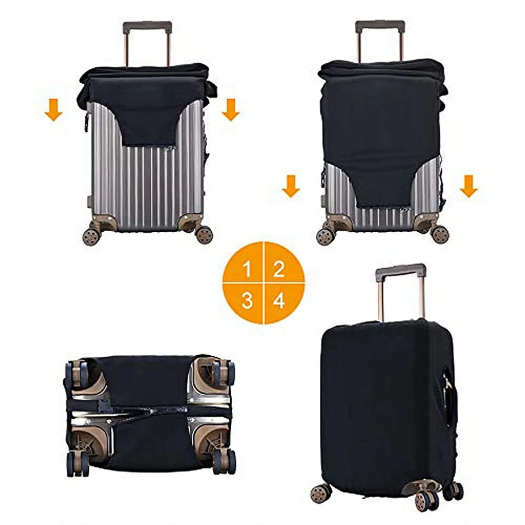 Kll Dancing African Womans Luggage Cover Suitcase Cover Suitcase Protector-