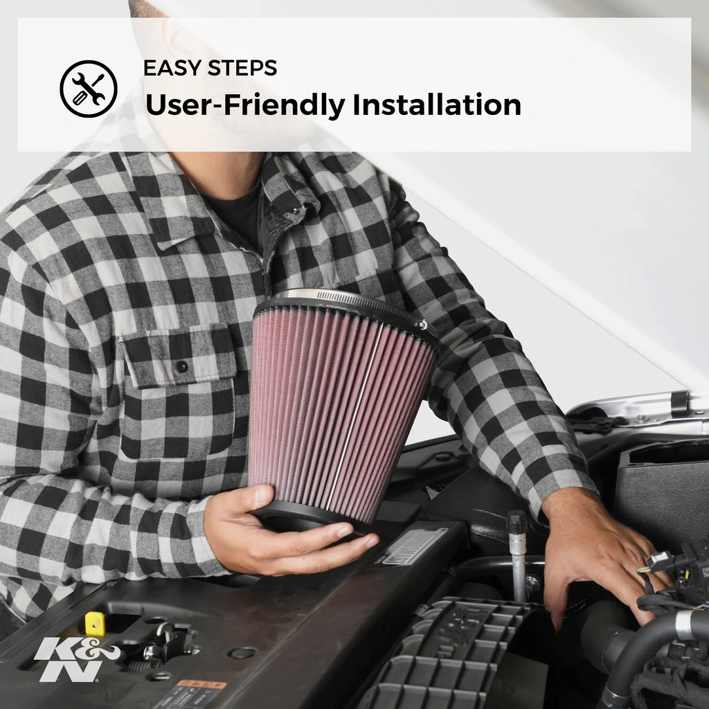K&N Engine Air Filter: High Performance, Premium, Washable, Industrial Replacement Filter, Heavy Duty: E-3019