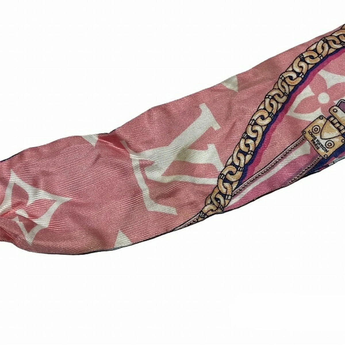 Pre-Owned Louis Vuitton Bandeau BB Ultimate Silk Bandana Scarf M76677 Women's Accessories (Good)