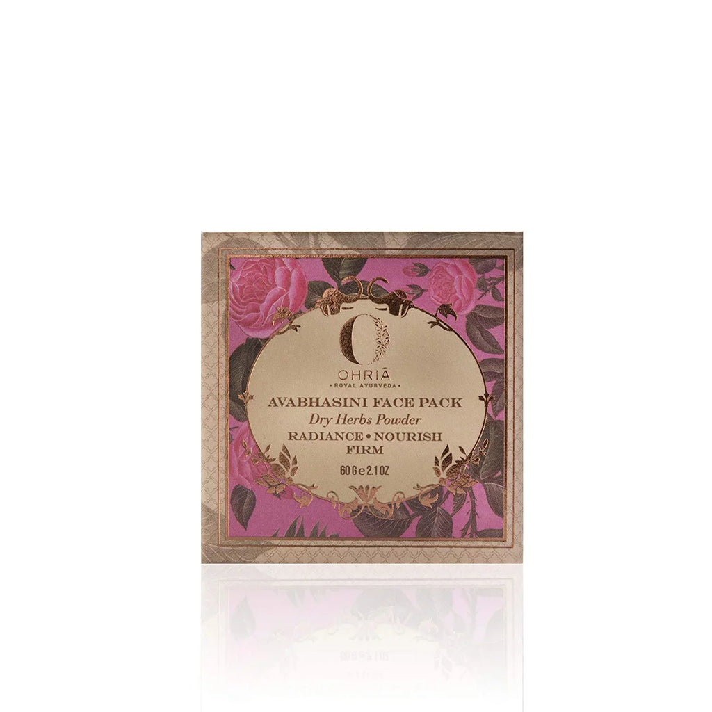 Ohria Ayurveda Avbhasini Face Masque | Skin Glow Pack For Normal/Dry/Pigmented Skin, 60g