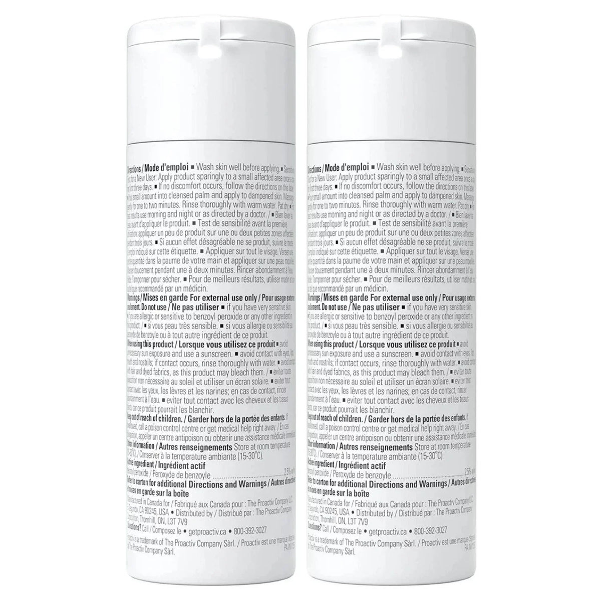 Proactiv Solution Renewing Cleanser Acne Medication Step 1 Cleanse Pack of 2, 4 oz Each