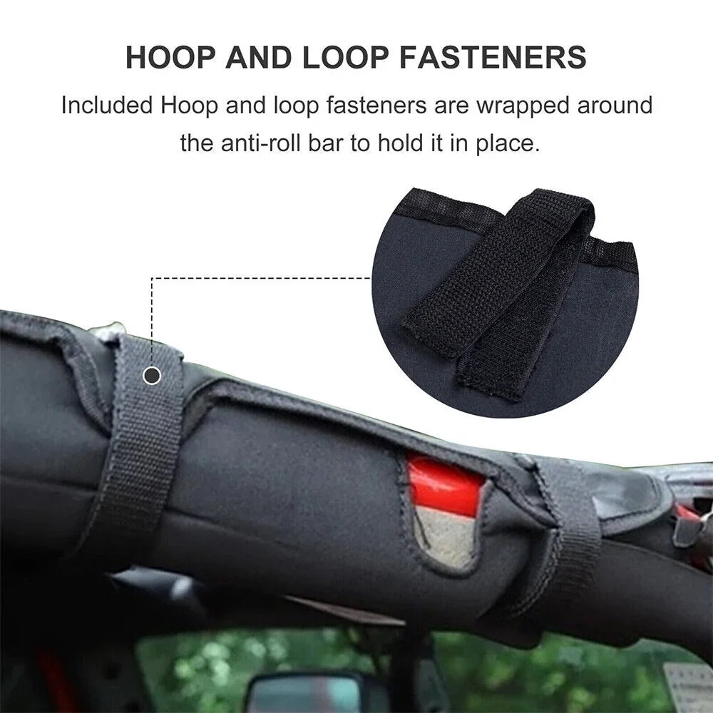 JLLOM Durable Leather Top Sunshade Protection for Jeep Wrangler JK JKU 07-18 - Effortless Installation, Superior Sun Protection