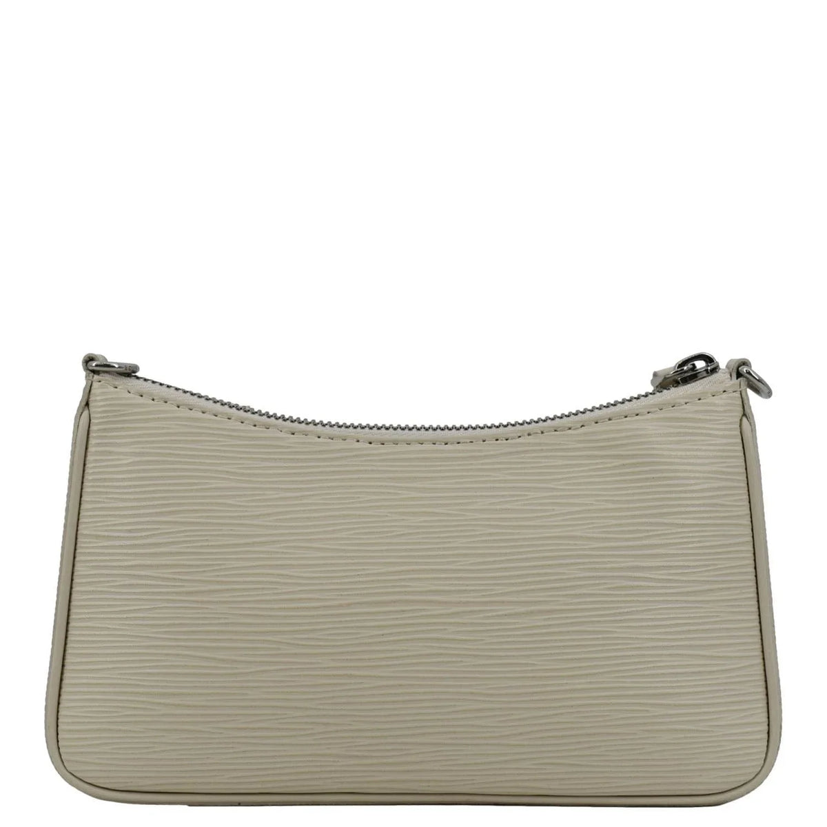 Pre-owned LOUIS VUITTON Easy Pouch On Strap Epi Leather Shoulder Bag Cream