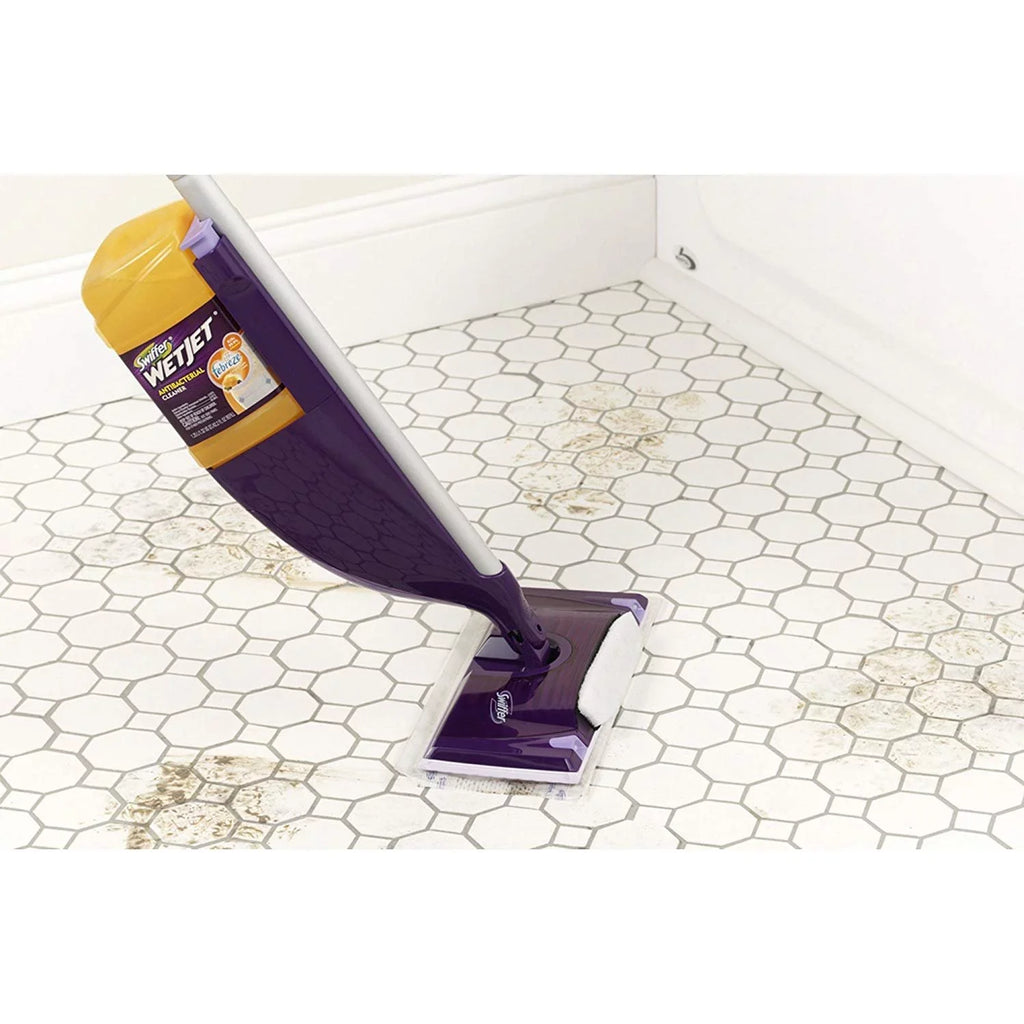 Swiffer WetJet Multi-Purpose Floor Cleaner Solution Refill Open Window Fresh Scent 1.25L, Pack of 6