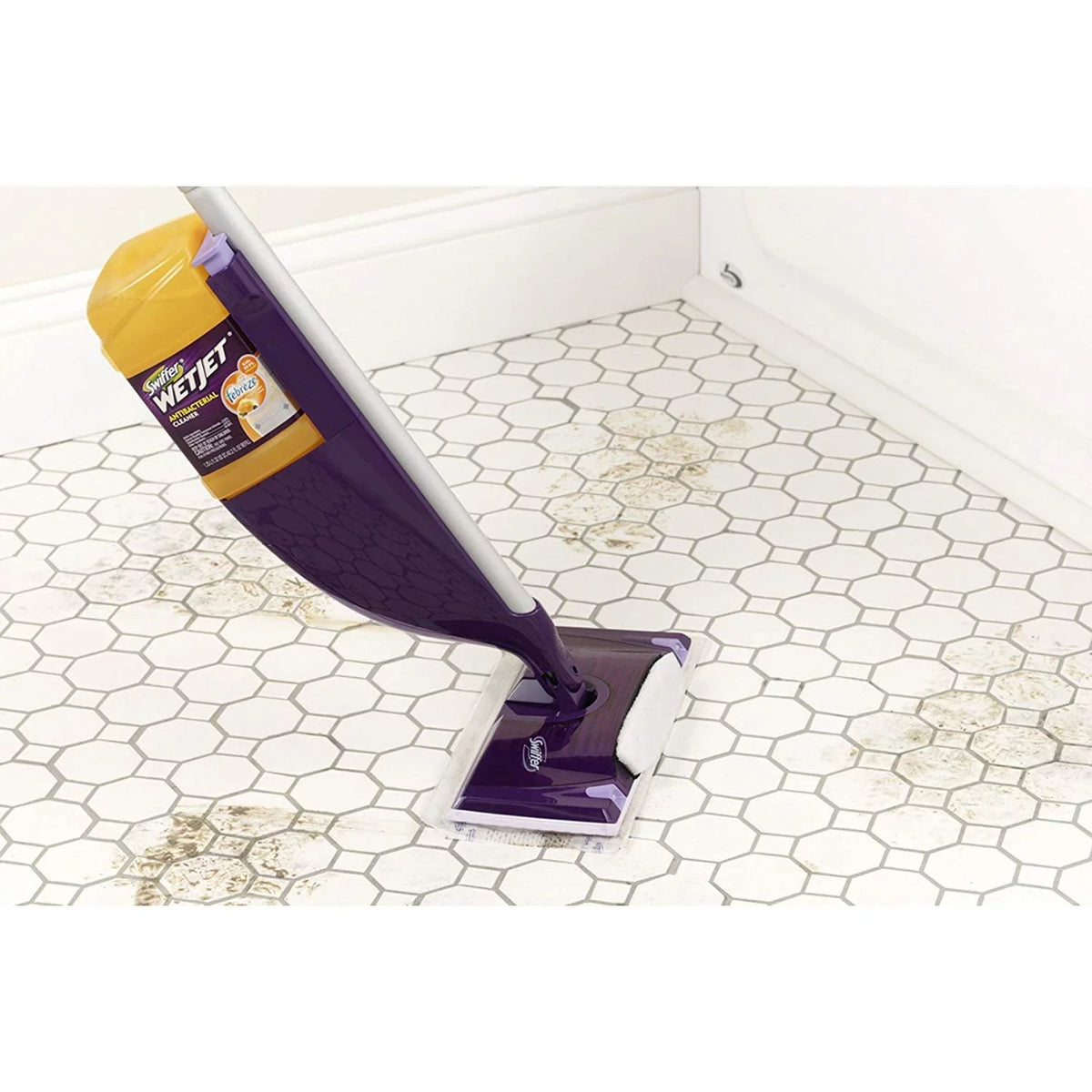 Swiffer WetJet Multi-Purpose Floor Cleaner Solution Refill Open Window Fresh Scent 1.25L, Pack of 6