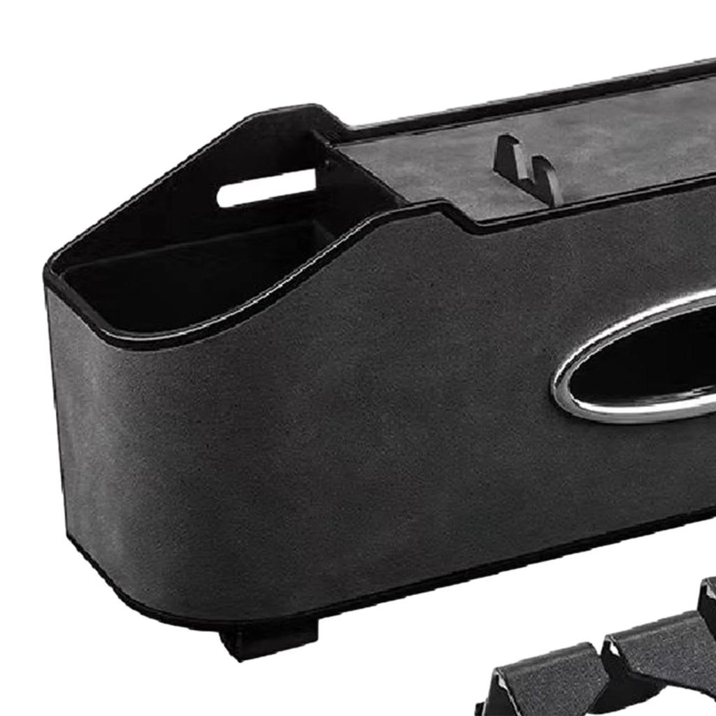 yotijar Car Back Saddle Headrest Hanging Storage Box Car Travel Accessories Cup Holder