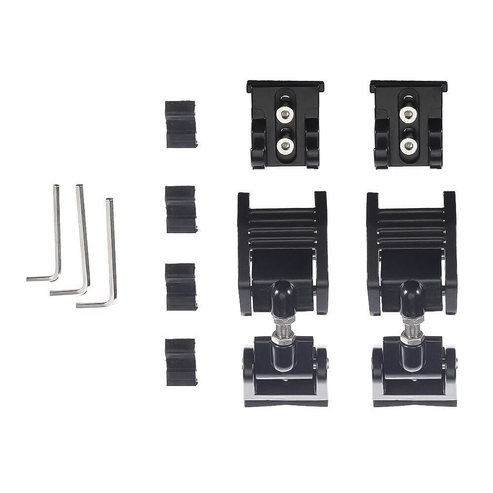 JahyElec Durable Black Hood Latch Lock Catch for Jeep Wrangler JK 07-18 - Secure Your Off-Road Adventures