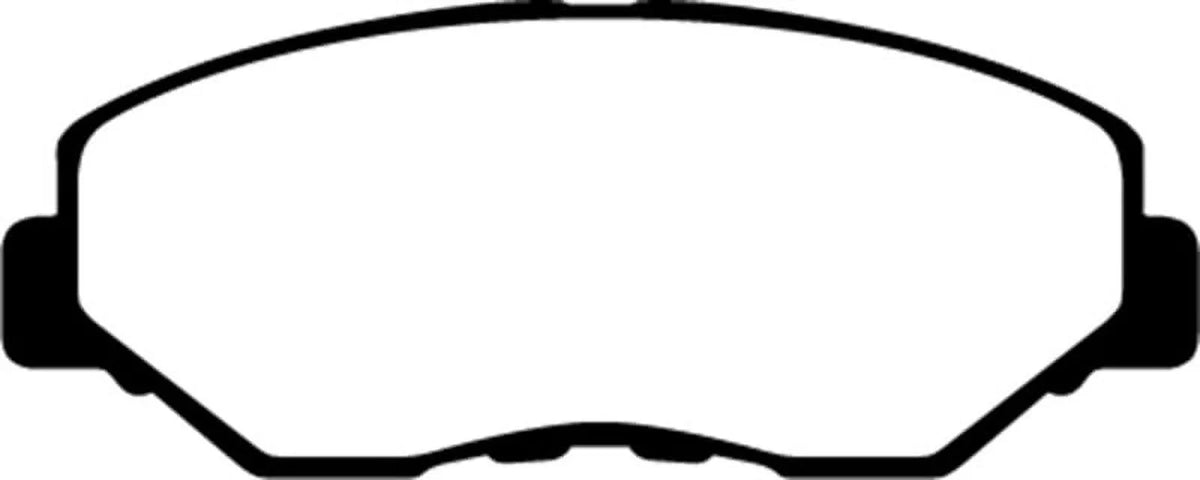 EBC 13-15 Acura ILX 1.5 Hybrid Ultimax2 Front Brake Pads Fits select: 2012-2021 HONDA CIVIC, 2012-2016 HONDA CR-V
