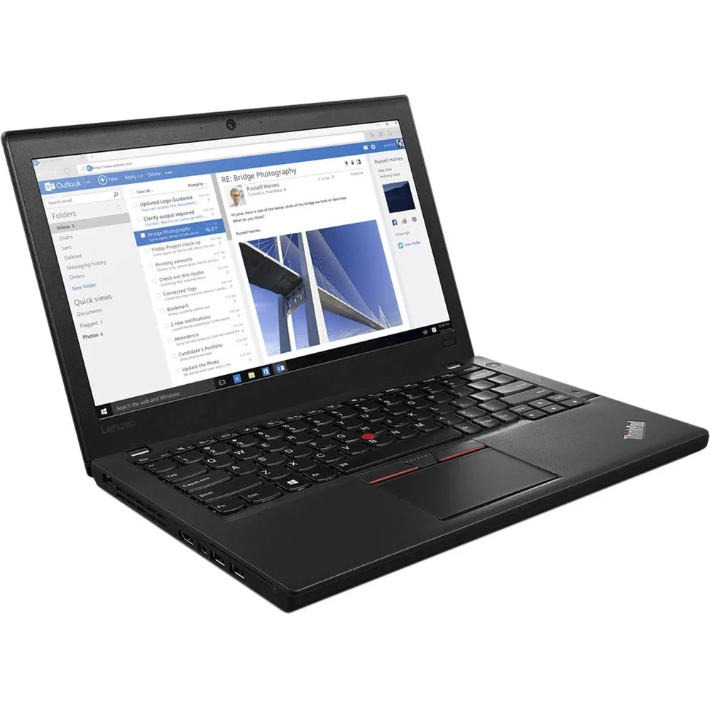 Lenovo Thinkpad X260 12.5" Laptop Intel Core i5 2.40 GHz 8GB Ram 256GB SSD Windows 10 Pro - Scratch & Dent