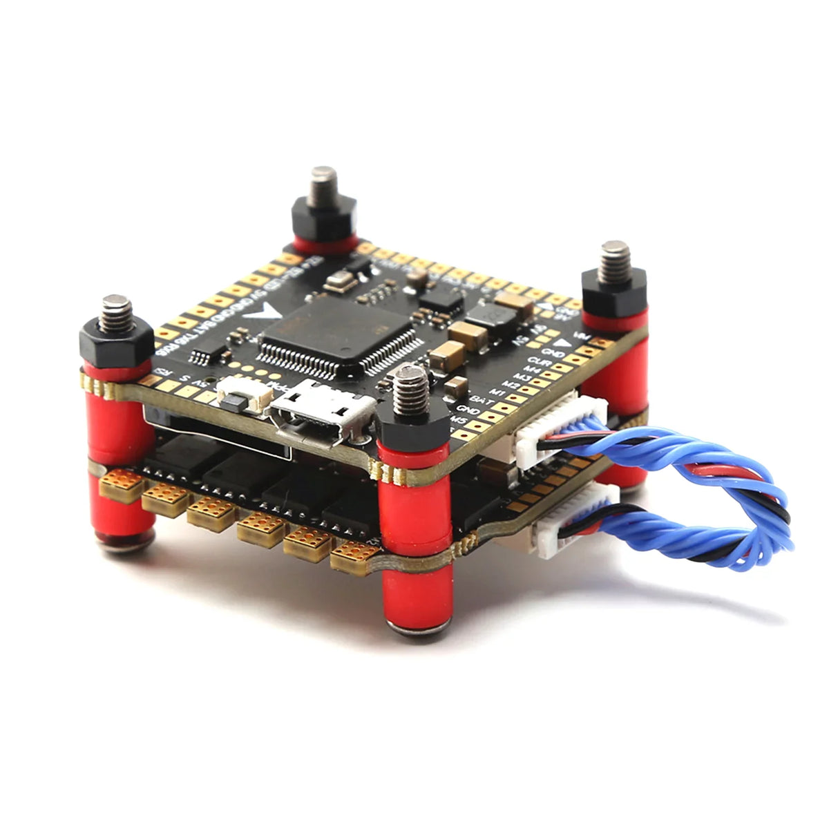 Meterk F4 V3S FC Flight Controller Board 60A 4in1 Brushless ESC for Airplane RC FPV Drone