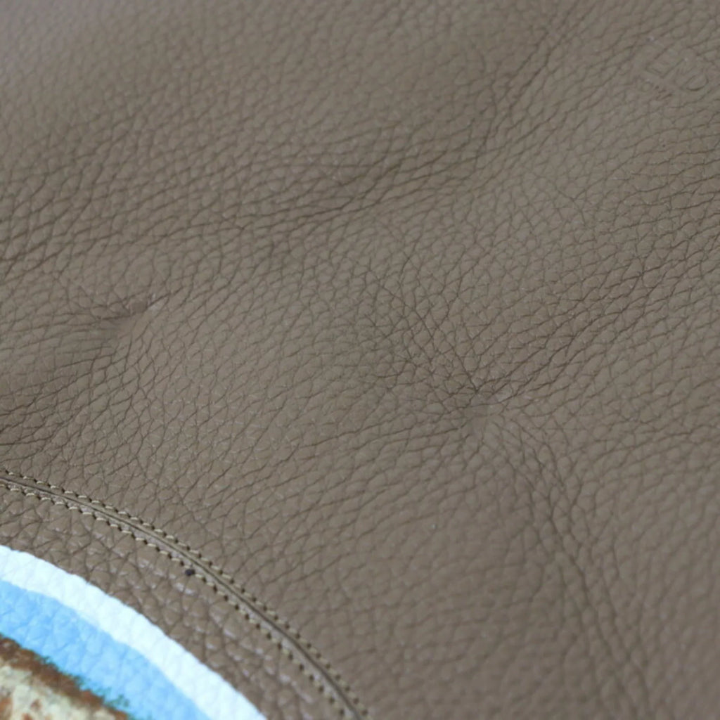 Pre-Owned FENDI Fendi Tote Bag 7VA426 Leather Brown Series Shoulder Coffee Cup Pattern (Like New)