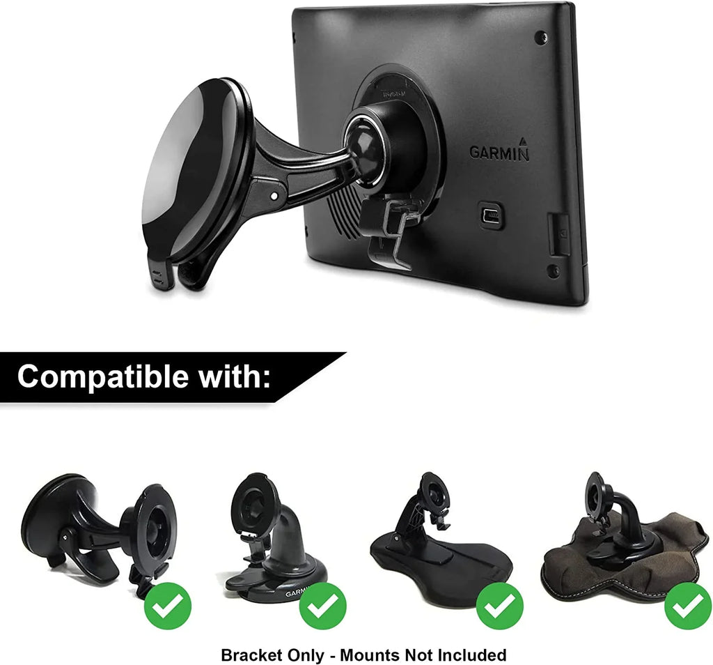 Ramtech Universal GPS Cradle Bracket Mount Compatible with Garmin Drive 50 50LM 50LMT 51 LM/51 LMT-S 52, 52 &