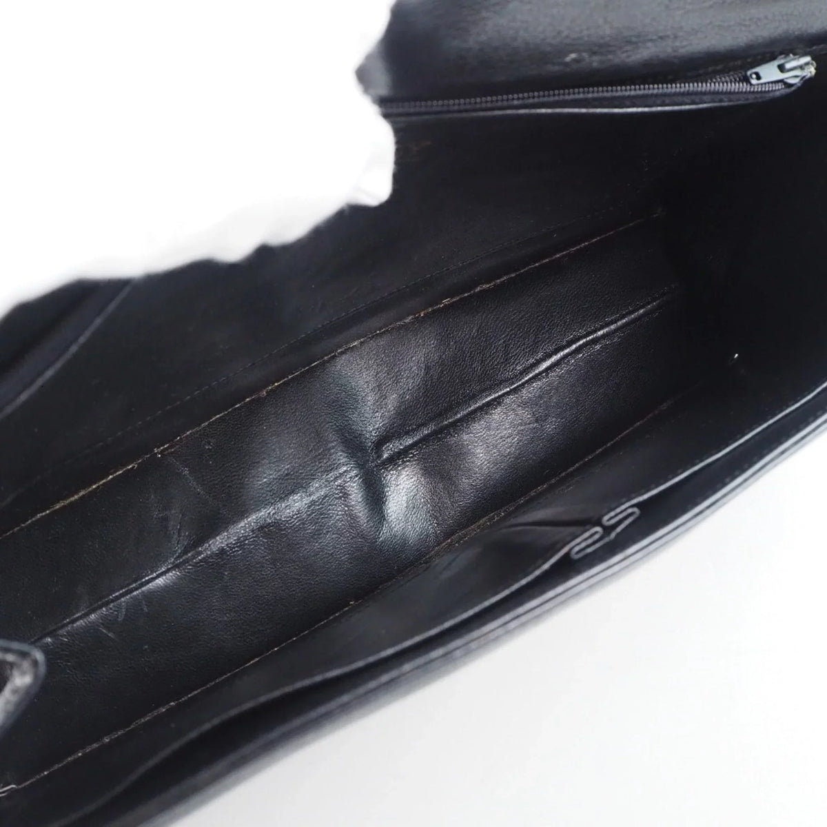 Pre-Owned Bally Barry Chain Shoulder Leather Black Women's Bag (Fair)
