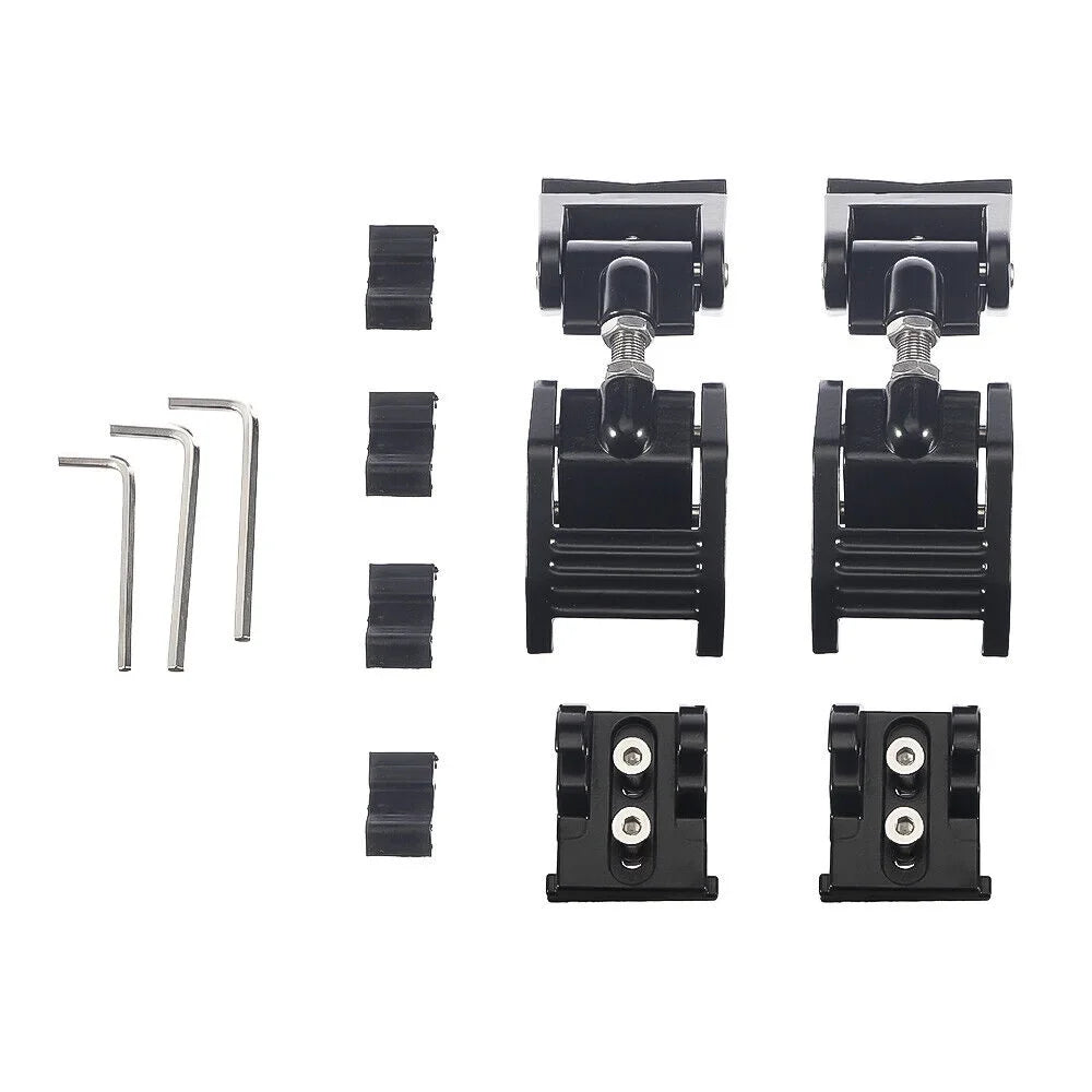 JahyElec Durable Black Hood Latch Lock Catch for Jeep Wrangler JK 07-18 - Secure Your Off-Road Adventures