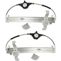 Power Window Regulator Set For 1990-1994 Lincoln Town Car Front Left/Right 2Pcs