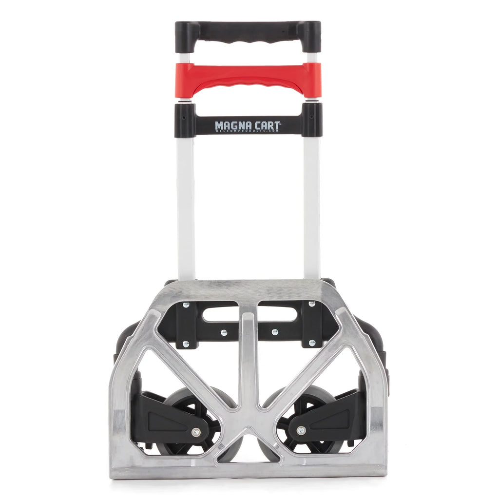 Magna Cart Personal MCI Folding Hand Truck with Rubber Wheels, (3 Pack)