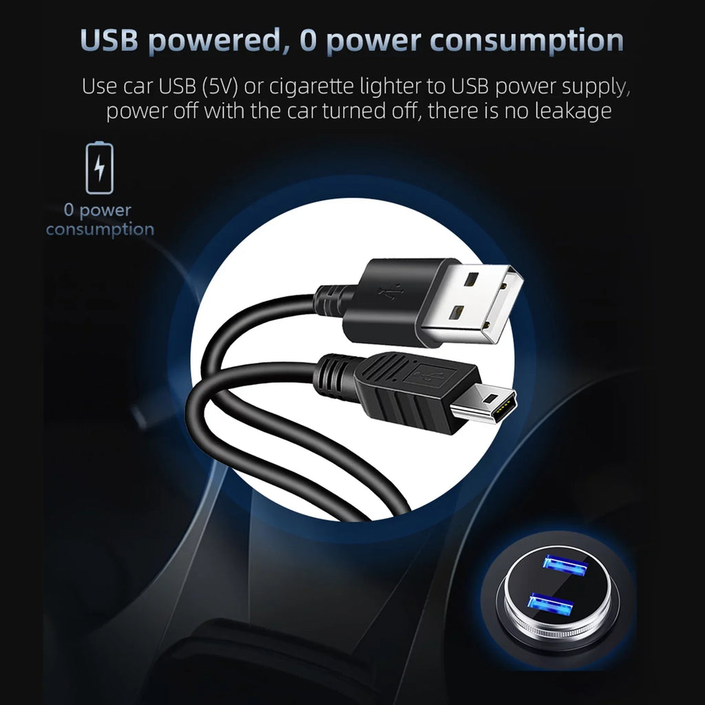 Nebublu Heads-Up Display Digital Speedometer, Car GPS Speed & Direction, Travel Time, Distance, Ambient Light, Overspeed Alarm