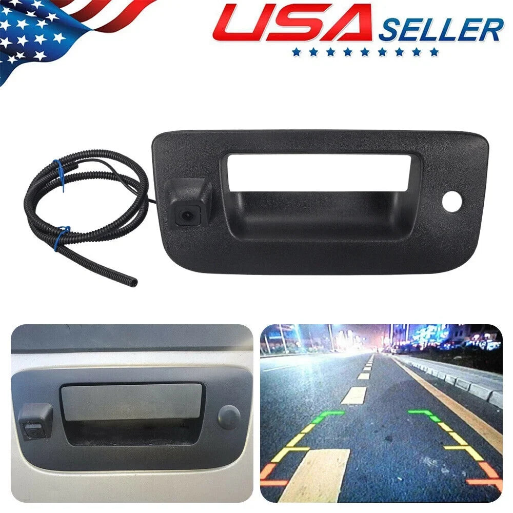 G·PEH For Chevy Silverado/GMC Sierra Rear View Backup Tailgate Handle Camera 07-13