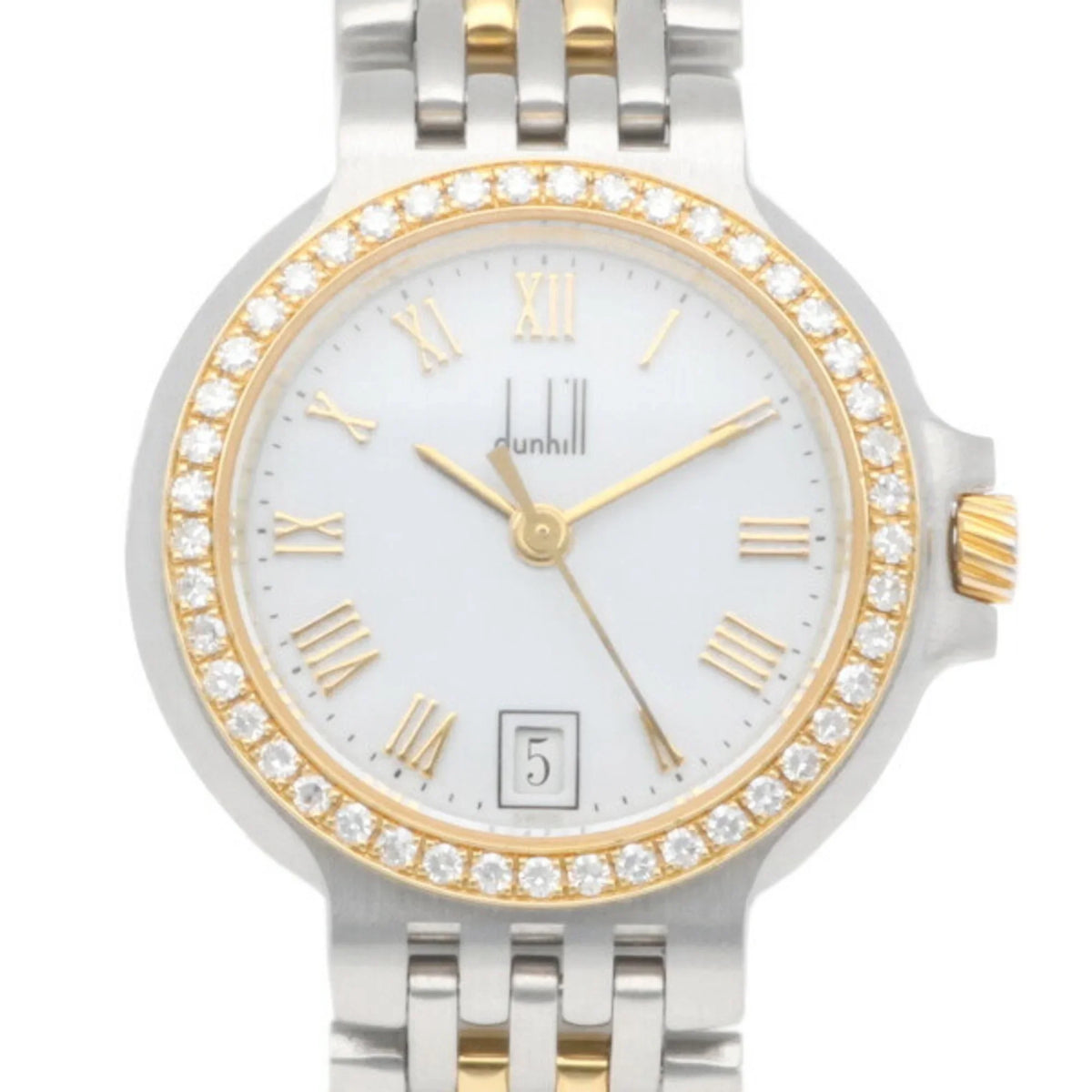 Pre-Owned Dunhill Elite Quartz Stainless Steel Women's Watch (Good)