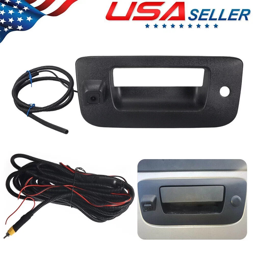 G·PEH For Chevy Silverado/GMC Sierra Rear View Backup Tailgate Handle Camera 07-13