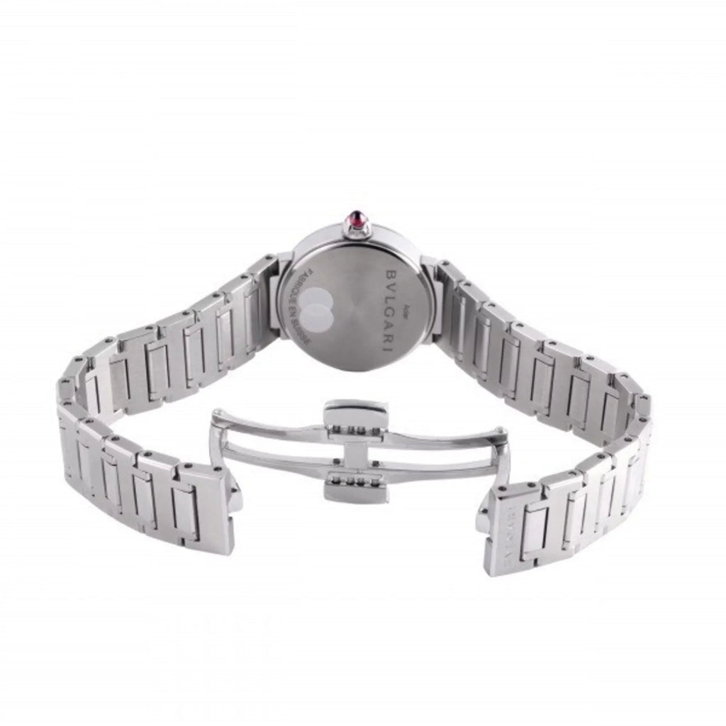 Pre-Owned Bulgari BVLGARI BBL23C6SS/12 gray dial watch ladies (Good)