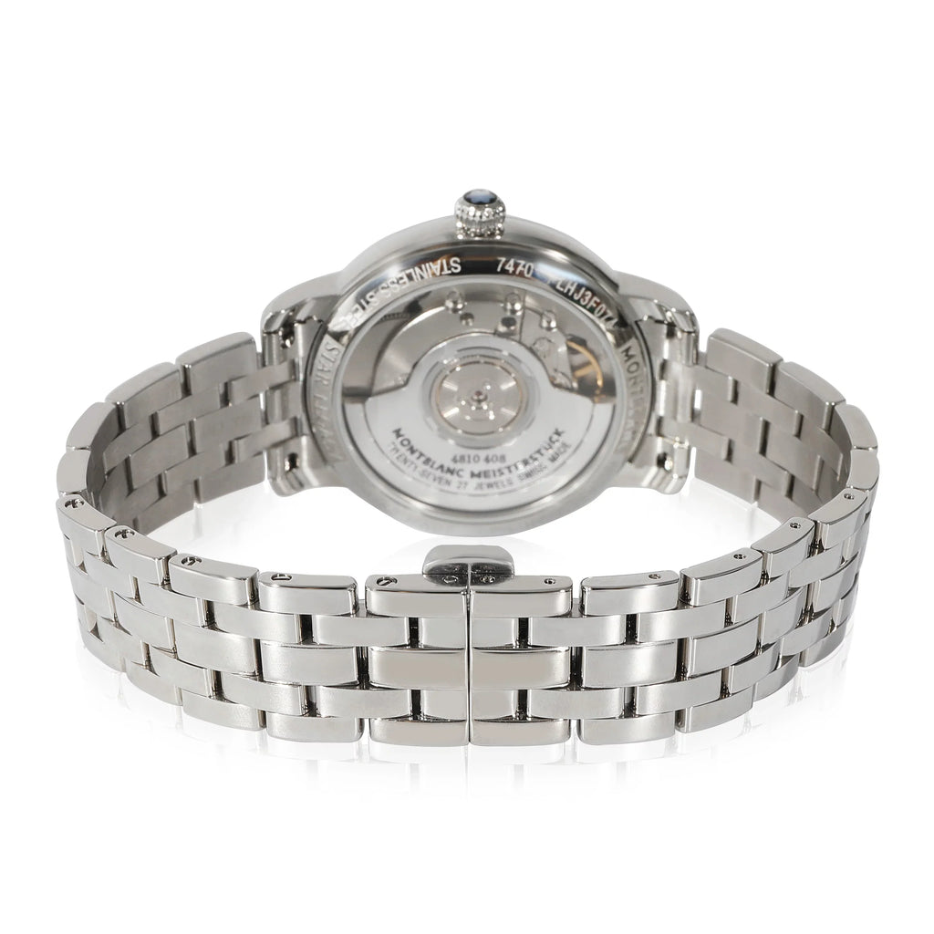 Montblanc Star Legacy 7470 118535 Women's Watch in Stainless Steel Pre-Owned
