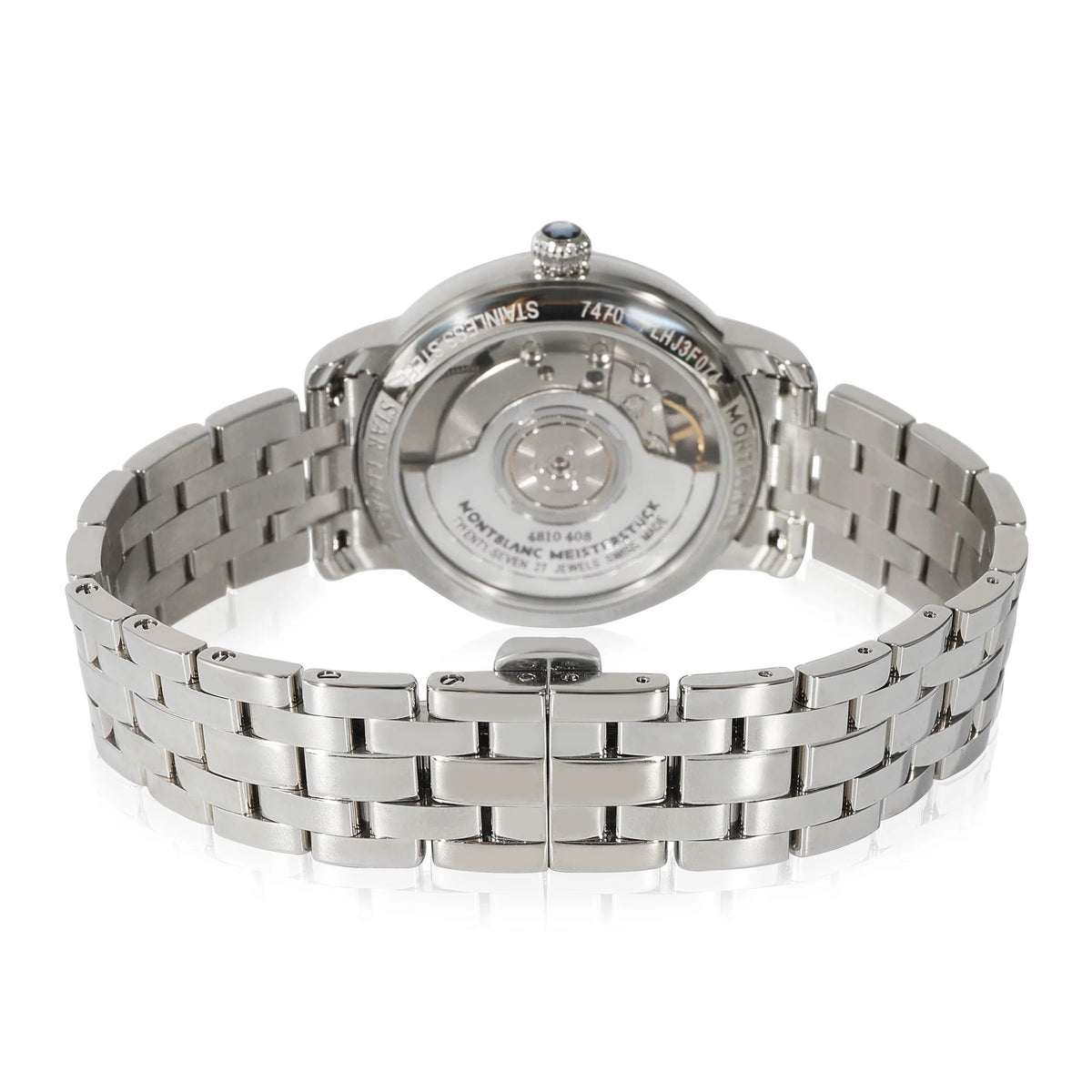Montblanc Star Legacy 7470 118535 Women's Watch in Stainless Steel Pre-Owned