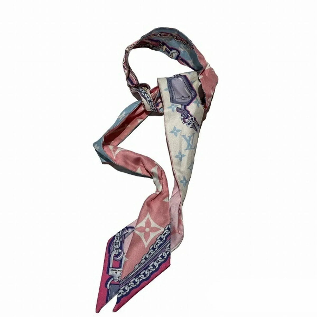 Pre-Owned Louis Vuitton Bandeau BB Ultimate Silk Bandana Scarf M76677 Women's Accessories (Good)