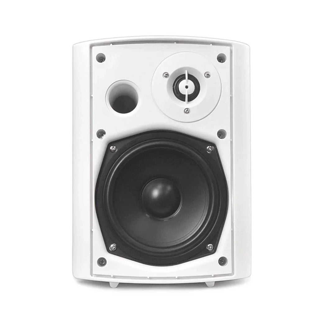 Pyle Wall Mount Waterproof & Bluetooth Speakers, 5.25'' Indoor/Outdoor Speaker System - White