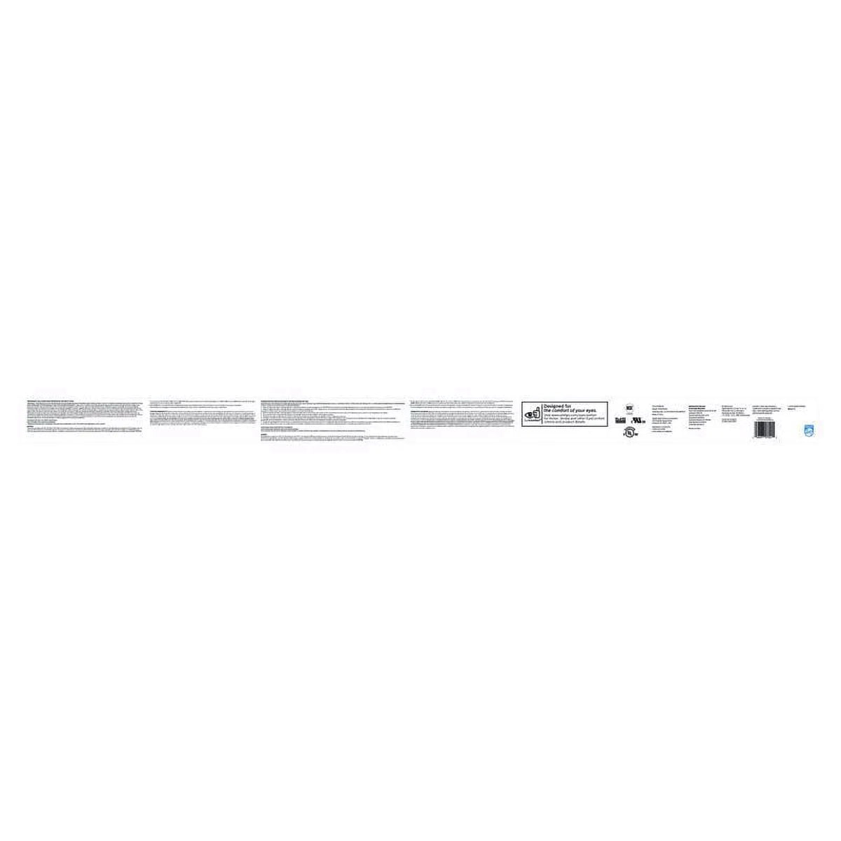 Philips 3012435 T8 Bi-Pin LED Tube Light Daylight - 32W Equivalence - Pack of 2 - Pack of 5