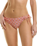 Helen Jon womens Tunnel Side String Hipster Bottom, XS, Red